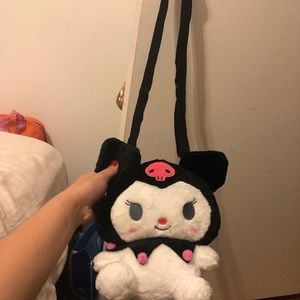 Mini kuromi bag that can be a shoulder bag/crossbody bag and backpack sanrio